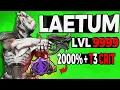 This Laetum Build Devours level 9999 Steel Path With Secondary Ennervate Warframe