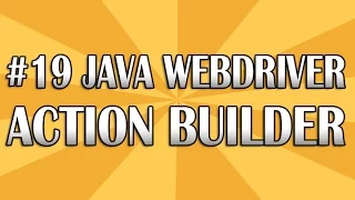 JUnit Selenium Webdriver Tutorial 19 Action Builder QAShahin