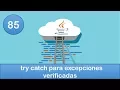 85 Java Programming Exception Handling try-catch for checked exceptions