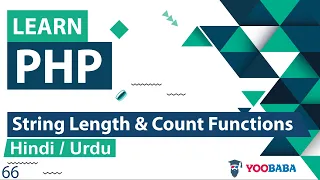 PHP String Length Count Functions Tutorial in Hindi Urdu
