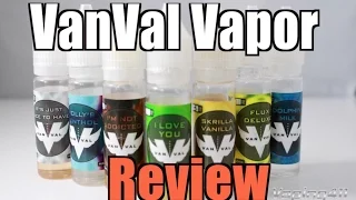 vanval vapor e liquid review affordable vape juice