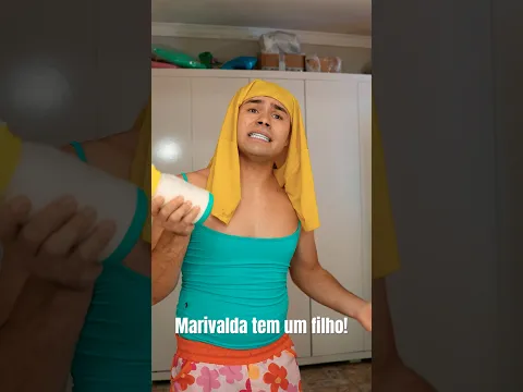 Marivalda cuidando do seu filho!