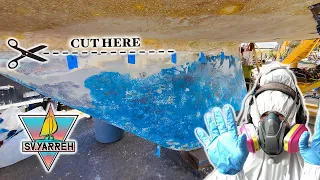 REMOVING our 6000LB KEEL!! What hidden SECRETS will we REVEAL? – SV YARREH EP.12