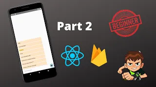 FlatList Icons Setup and Application Chat App Part 2 React Native