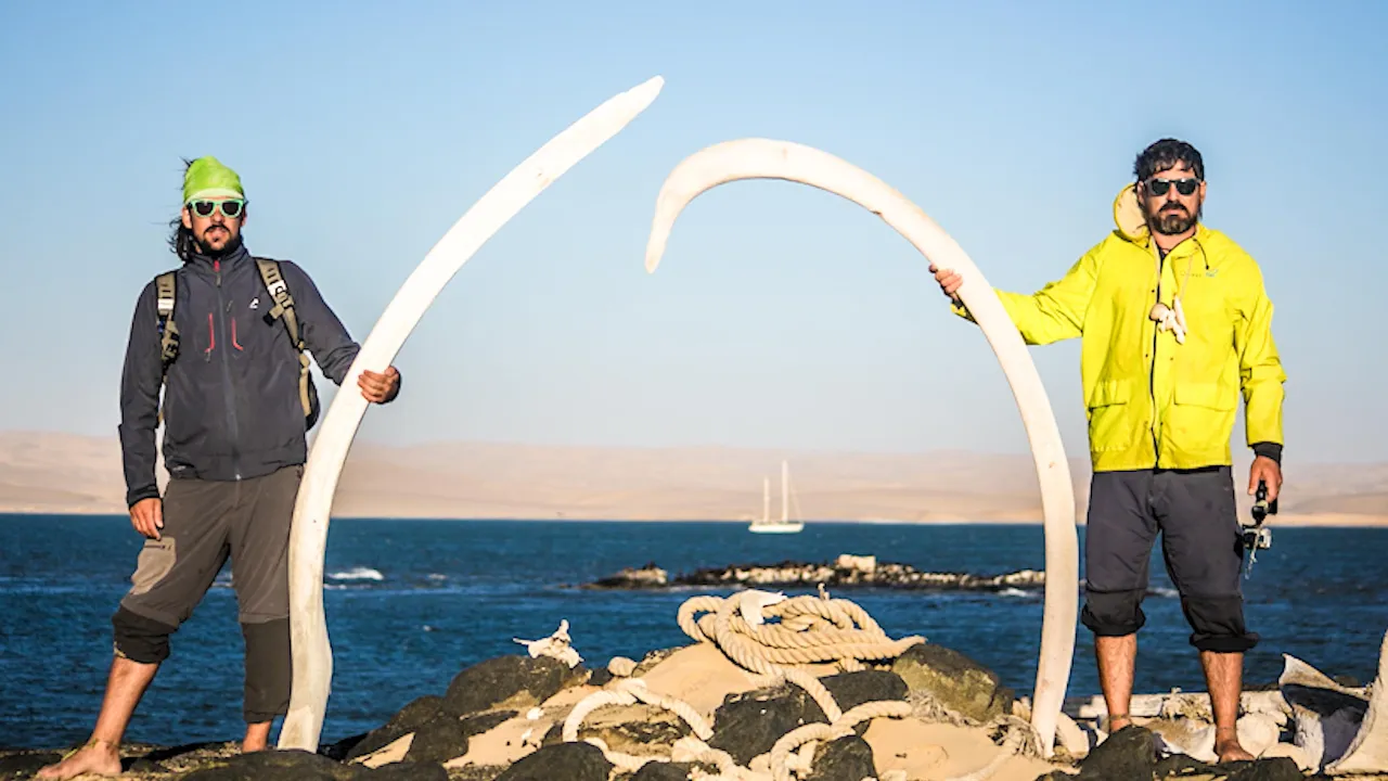 The SKELETON COAST. Sailing into Namibia! Sailing Vessel Delos Ep. 145