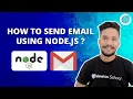 How to Send Emails From Your Node js App How To Use Nodemailer With Gmail to Send E-mails - Gagan