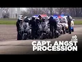 Capt Curtis Angst procession