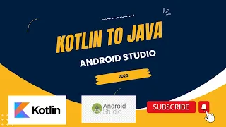 how to convert kotlin code into java code in android studio android studio tutorial