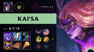 Kai Sa Jungle vs Sylas - NA Master Patch 26 15