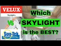 Skylights Velux vs Sun-Tek