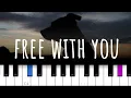 Download Lagu Free With You ~ Rnla \u0026 yaeow (piano tutorial)