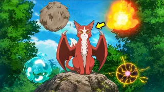 🔶️(1-10) GATA CRÍA UN BEBE DRAGON QUE SE TERMINA CONVIRTIENDO EN EL DRAGON LEGENGARIO | Resumen
