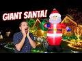 How to Easily Decorate Your Yard with an 8 FT Inflatable Santa