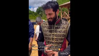 من كواليس مسلسل محمد الفاتح عيد ميلاد  سيركان تشاي أوغلو          اكسبلور             مسلسلات تركية دندنها