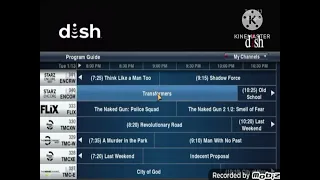 Dish Channel Guide 1-13-2026 VHS Dish Vip922 Is Now Roku YouTube