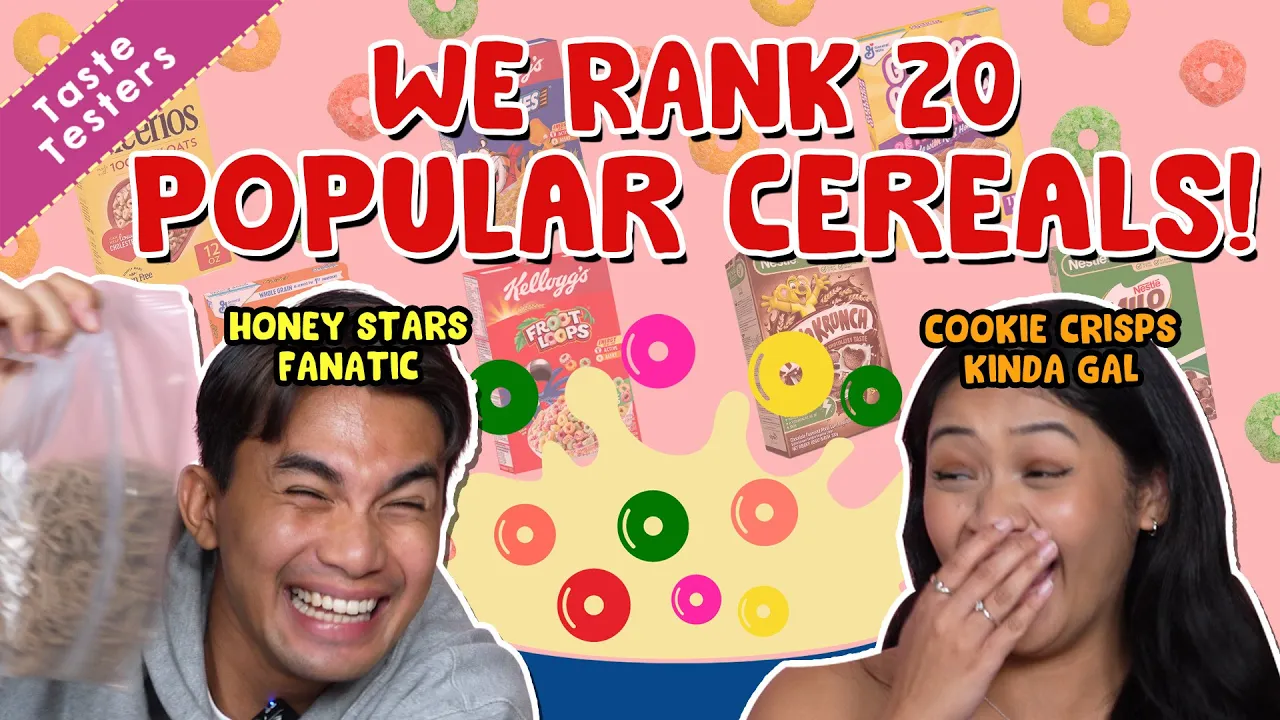 We Ranked 20 Popular Cereal Brands!   Eatbook Tries Everything   EP 24