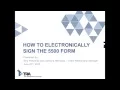 How to Electronically Sign the Form 5500