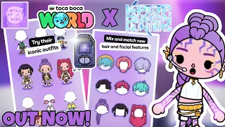 K-POP DEMON HUNTERS STYLE PACK 🎶🎤💜✨ TOCA BOCA WORLD 🌍 