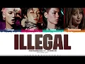 PinkPantheress 'Illegal + SEVENTEEN' Lyrics (세븐틴 Illegal 가사) [Color Coded Han_Rom_Eng]