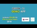 Lesson - 12 Demo App with Realm iOS App Development Tutorials 2018