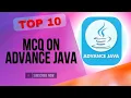 Top 10 MCQ On Advance Java