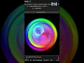 Colorful Hexagon Spiral - Python Turtle beautiful graphics