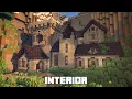 Minecraft Mountainside Castle Interior Tutorial