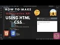 How To Make Geolocation API Html CSS learnbyshyam