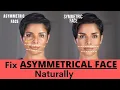 Download Lagu You Can FIX ASYMMETRICAL FACE NATURALLY by making these 5 CHANGES