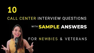 Call Center Interview Questions and Answers for Beginners
