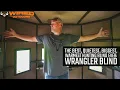 The Best Quietest Biggest Warmest Hunting Blind Ever - Wrangler Blind