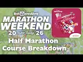 runDisney Half Marathon Course Breakdown - Disney World Marathon Weekend 2026