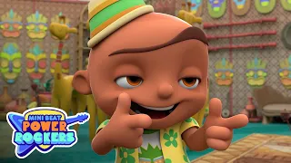 Volta às aulas na creche Arco-íris 🌈| Mini Beat Power Rockers