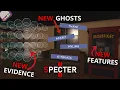 FOUR NEW GHOSTS NEW FEATURES AND A NEW EVIDENCE - Roblox Specter 2