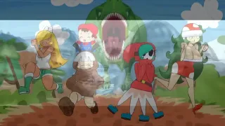 Yoshi s Island Animated Short by minus8 with a French rapper