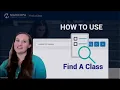 How to Use Find A Class