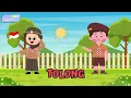 Download Lagu 4 Kata Ajaib, Kalau Berbuat Salah Bilang Maaf   Lagu Anak Populer Lirik \u0026 Animasi Song of Kids