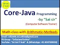 Math class with Arithmetic Methods java lang Math class in Java Math class in Java Lang
