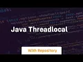 Java threadlocal
