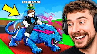 I Got MrBeast His OWN BRAINROT in Steal a Brainrot!