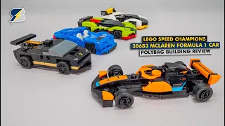 Download LEGO Speed Champions 30683 McLaren Formula 1 Car polybag detailed review and comparison MP3