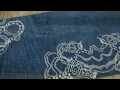 Hand Tufted Wool 2 6 x10 Runner Area Rug Contemporary Blue Beige K00512