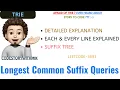 Longest Common Suffix Queries Simple TRIE Clean Code Leetcode 3093 codestorywithMIK