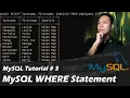 SQL Tutorial 3 WHERE Statement - CodeLikeLD Tagalog Tutorials