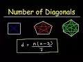 Number of Diagonals In a Regular Polygon - Geometry