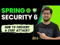 Spring Security 6 CSRF Attack CSRF Token