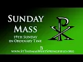 Sunday Mass August 9 2026