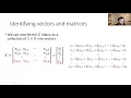 Multiple Linear Regression in Matrix Form