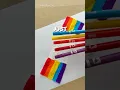 DIY Amazing Rainbow Art - So Colorful Fun