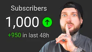 how to grow to 1 000 subscribers
